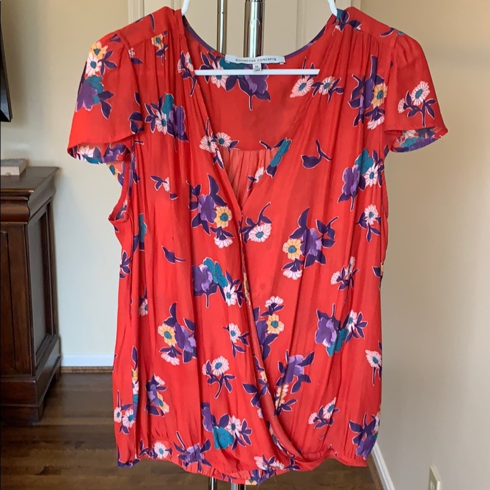 Collective Concepts red blouse